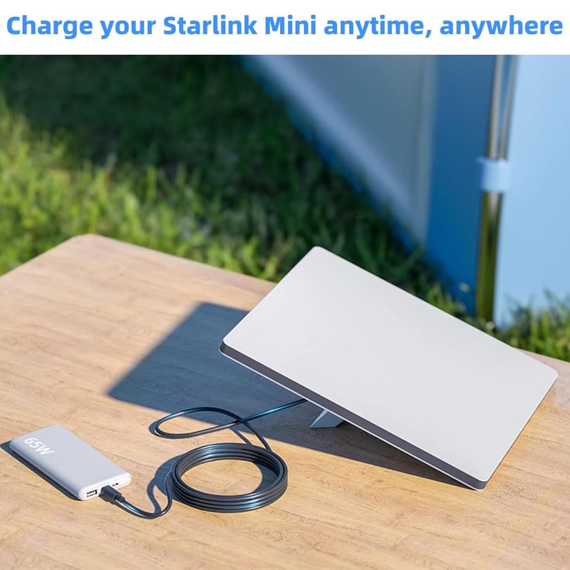 Jadebones 0.5M/1.6FT USB C Male to DC Female Power Cable