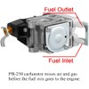 HUSWELL PB-250 Carburetor for Echo PB250 ES-250 PB-250LN Handheld Leaf
