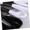 OHPHCALL 100 Rolls DIY Embroidery Thread Black White for Cross