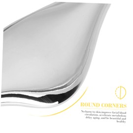 Healeved 3pcs Premium Alloy Facial Massage Roller Compact Beauty Tool for Eye and Face Care Traditional Chinese Design for Unblocking and Scraping Portable for Skin and Relaxation