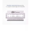 RK Shaving Double Edge Razor Blade 100 pack designed for