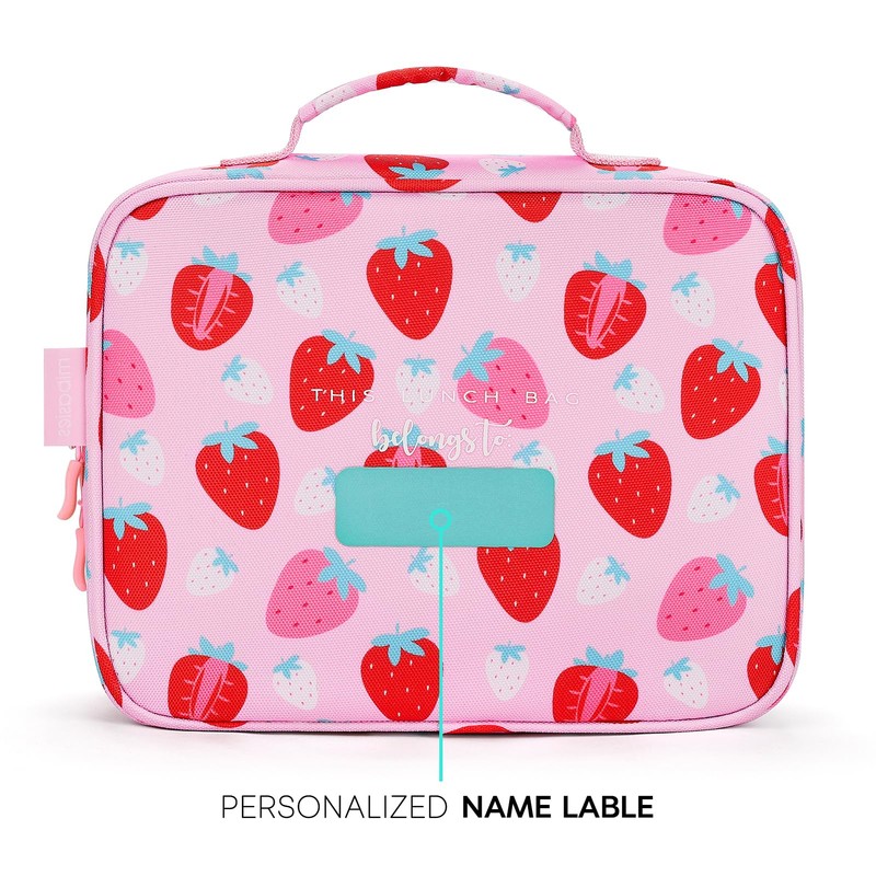 mibasies Kids Lunch Box for Girls Toddler, Insulated and Reusable