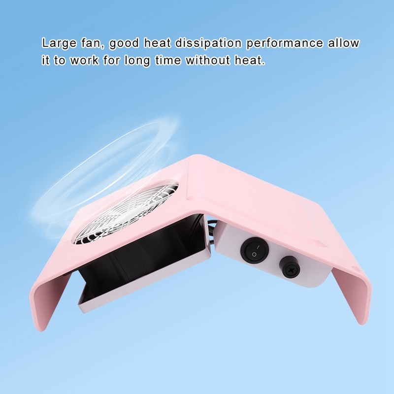 40W Nail Dust Collector Nail Art Suction Machine Vacuum Cleaner