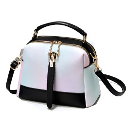 Ninzi® Bolso Bandolera De Gran Capacidad Para Mujeres Color Negro