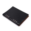 A5 Notebook 6 Holes PU Leather Cover Notebook， Loose Pocket