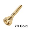 7C Trumpet Mouthpiece for Beginner Practice – Brass Mouthpiece with
