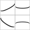 Rear Trunk Spoiler Wing Matte Black OEM Factory Style Replacement