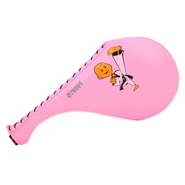 Boxing Taekwondo Karate Kick Punching Training Target Soft PU Sponge Pad Children (Pink)