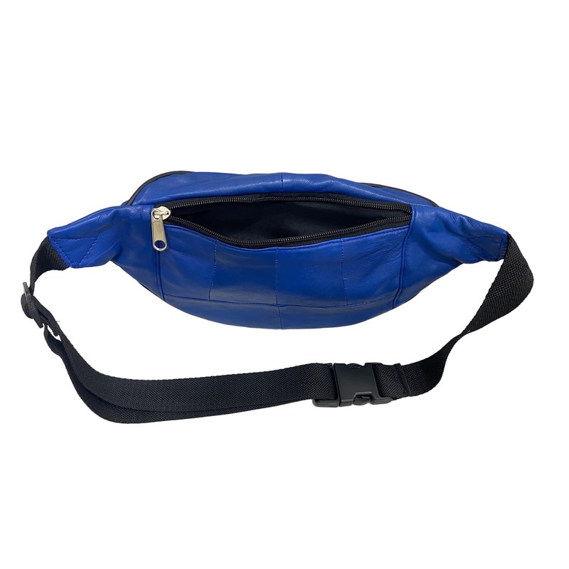 RAS WALLETS Genuine Leather Waist Hip Bum Bag Money Belt