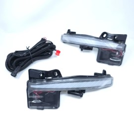 Da Vic Auto For 2023-2025 Toyota Prius DRL Sequential Signal Wires LED Fog Accent Lights