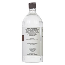 Watkins Pure Almond Extract, 32 fl. oz. Economy Sized Bottle, 1 Count (21903)