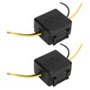 2Pcs Car Power Filter 12V Interference Proof Noises Reduction Reliable
