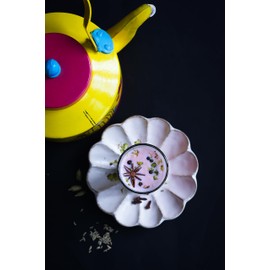 Royal Chai | Kashmiri Pink Chai Unsweetened Tub | 400g | Premium Instant Chai | Makes 20 cups