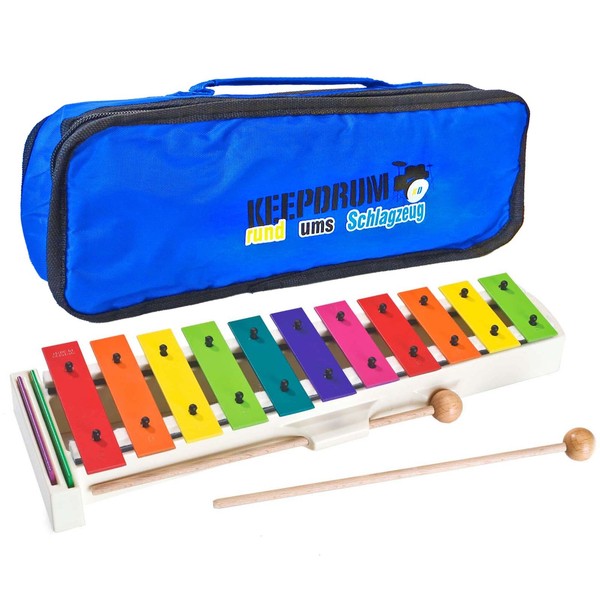 Sonor BWG Boomwhackers Xylophone Glockenspiel for Children + Keepdrum Bag