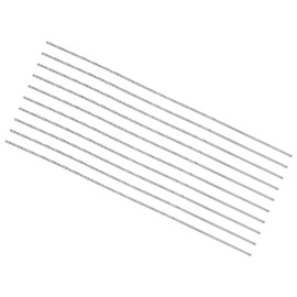 CoCud Mini Twist Drill Bit 0.8 mm Drill Diameter 80mm Total Length High Speed Steel Twist Drill Bit for Metal Plastic Woodworking 10pcs