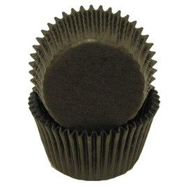 Black Glassine Greaseproof Cupcake Muffin - 500 Count