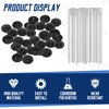 Aiyomi 50Packs Solar Panel Guard Clips Animal Guard Roll Kit