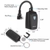 DEWENWILS Outdoor Remote Control Outlet Wireless Electrical Plug in Light