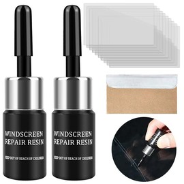 Comprehensive care -  Automotive Glass Repair Fluid & Windshield Repair Tool Kit, replenishing fluid is ready to cope with the Window damage at any time.