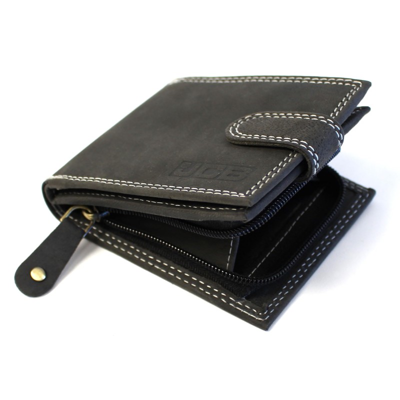 JCB - Mens Leather Gift Boxed Wallets | RFID Protected