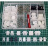 287pcs Molex 2-15 Pin 14A Connector Kit 0.093", Wire Gauge