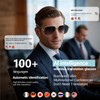 SKEKECIE AI Smart Translation Glasses for Travel & Business, Real-Time