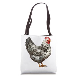 Cute Chicken Speckled Sussex chicken Tote Bag