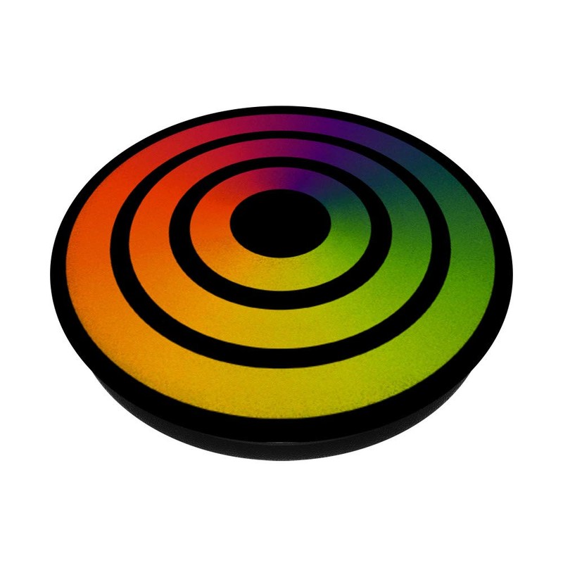 Rainbow Color Wheel Rings