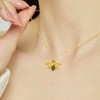 AENEAS Bee Necklaces for Women Sterling Silver Gold Plated Bumble
