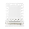 Ceramic Square Dinner Plates, 11 inch Square Serving Plate Set