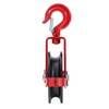 KATSU Tools Gin Wheel 125mm with Swivel Hook Scaffolding Pulley