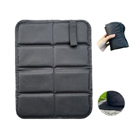 YACOTOER Folding Cushion, Thick, 0.4 inches (1.0 cm), Oxford Fabric, Zafu Outdoor Sports, Lightweight, Waterproof, Moisture-Proof, Easy to Carry, Mountain Climbing, Camping, Sports Festivals, Flower