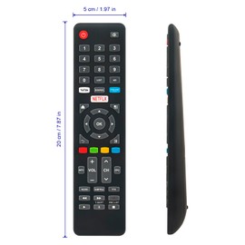 AULCMEET Replacement Remote Control for Denver TV LDS-3278 LDS-3278UK LDS-4075 LDS-5575 LDS-5576UK LDS-4369 LDS-4370UK LDS-5071 LDS-5071UK