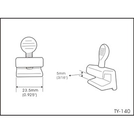 QCAA Single Small Sliding Window Security Lock, Aluminum, White Coated, 4 Pack, Made in Taiwan