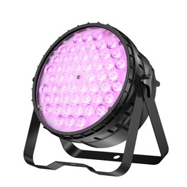 Big Dipper 54X4W DJ Light for Stage, RGBW LED Par Light, Stage Lighting with DMX 512 & Sound Activated Mode,Disco Spotlight Wash Uplight for Events Club Church Wedding Gigs (LPC010N-1)