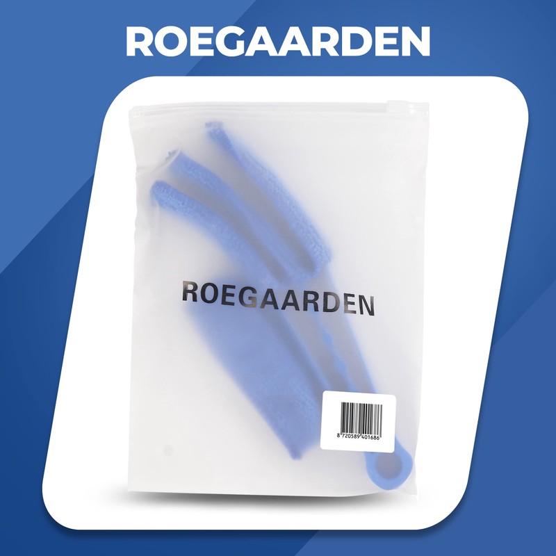 ROEGAARDEN WipeBlind Microfibre Blind Wiper, Dust Cleaning Brush, Roller Shutter