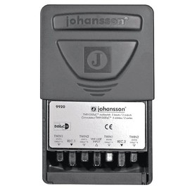 Johansson 5/2 Twin DiSEqC multiple Switch with Weather protection
