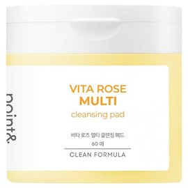Point&Vita Rose Multi Cleansing Pad, 1 piece, 60 sheets / 포인트앤 비타 로즈 멀티 클렌징 패드, 1개, 60매입