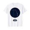 Aries Zodiac Astrological Sign Star Constellations T-Shirt