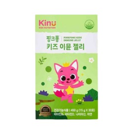 Kinu Kids Immune Chewable Jelly Sticks 30 packs, 1 box, 1 month / 키누 키즈 이뮨 씹어먹는 젤리 스틱 30포 1박스 1개월