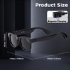 Smart Camera Glasses, AI Smart Glasses with Real-time Translation Music