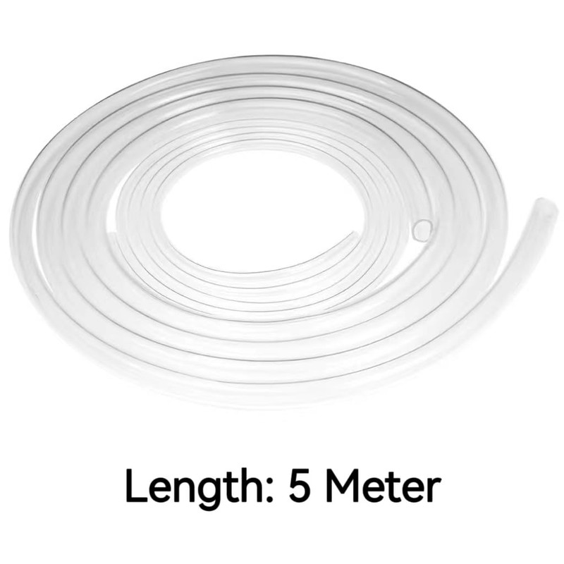 MBMYUCKY Industrial Plastic Hose, Transparent, 16 x 20 mm, 5