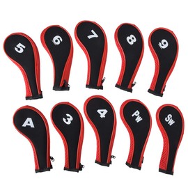 Vbest life Golf Club Pole Cloth Headcover Cap Protector Tapa del Club Head Head Protector con Cremallera