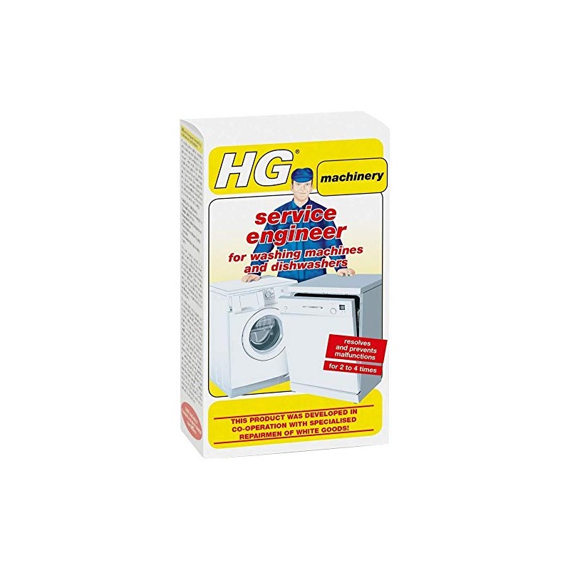 HG Service Engineer Dishwasher and Washing Machine Descaler 200g (1