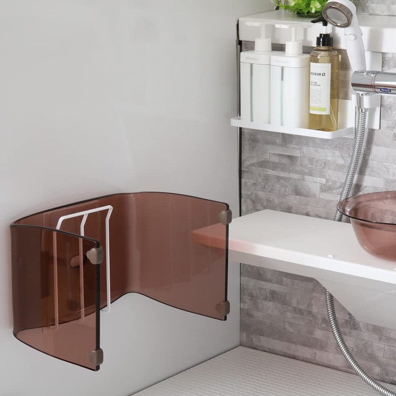 Yamazaki Industries 9982 Magnetic Bath Chair Holder, Tower, White