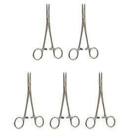 Crile Surgical Hemostat Forceps 5 1/2 inches Straight Pack of 5