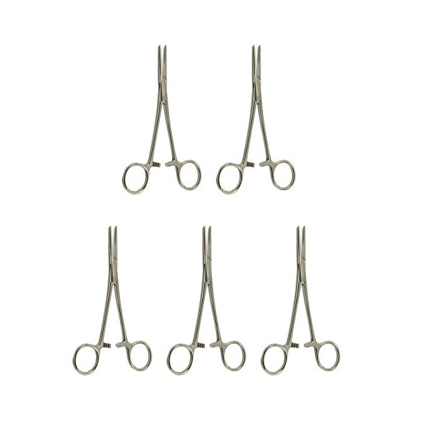 Crile Surgical Hemostat Forceps 5 1/2 inches Straight Pack of
