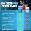 Creatine Gummies 5000mg 90 Gummies Muscle Growth/Recovery Supplements for Women
