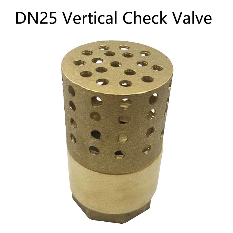DN25 1 Inch Brass Foot Valve Check Valve, Internal Thread,