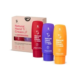 B Life | Kit de 3 cremas para manos con esencia de Madreselva, Lavanda y Vainilla | Natural Hand Cream Kit Mix.